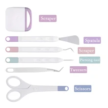 

Vinyl Weeding Tools Set, Weeding Tool For Vinyl With Hook Weeder, Piecing Tool Vinyl, Starter Tool Kit For Cricut Joy