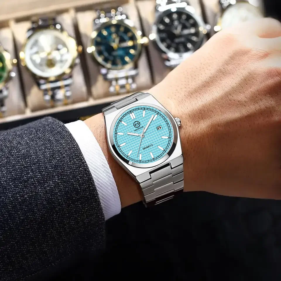 Maoyuan Luxury Military Watch for Men Waterproof Luminous Date Chronograph Man Watch Sport Quartz Stainless Steel Men's Watches 4