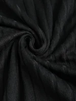 European and American fashion plus-size women's spring and autumn asymmetric tail long-sleeve off-shoulder T-shirt - Image 5