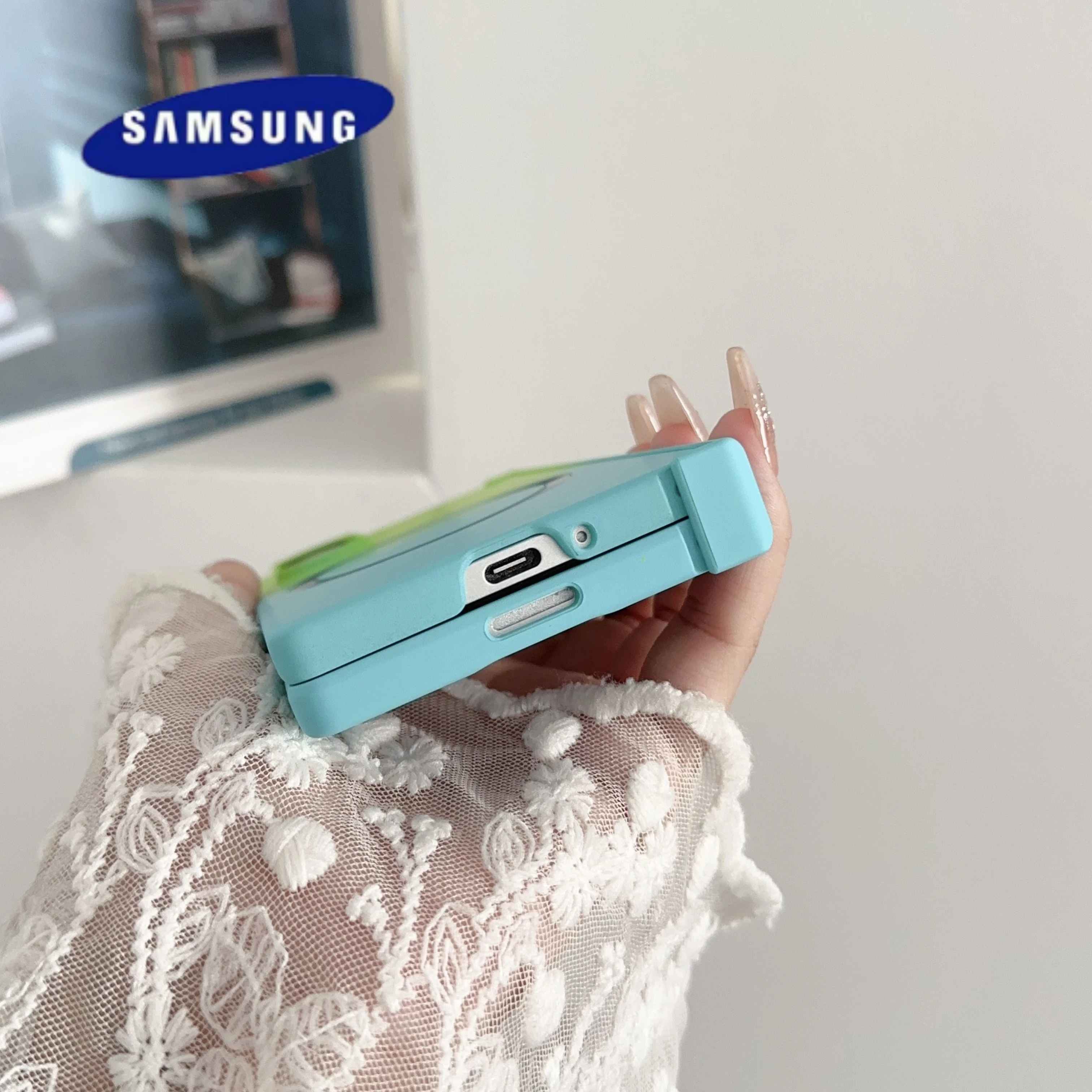 Magnetic Gradient Liquid Silicone Shockproof Luxury Case