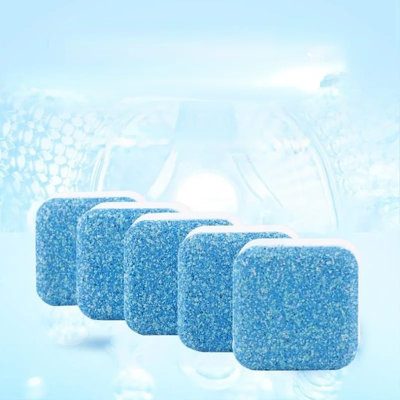 1PC Practical Washing Machine Cleaner Descaling Effervescent Tablets Effective Descaling Detergent Home Bathroom Supplies washing machine tablets