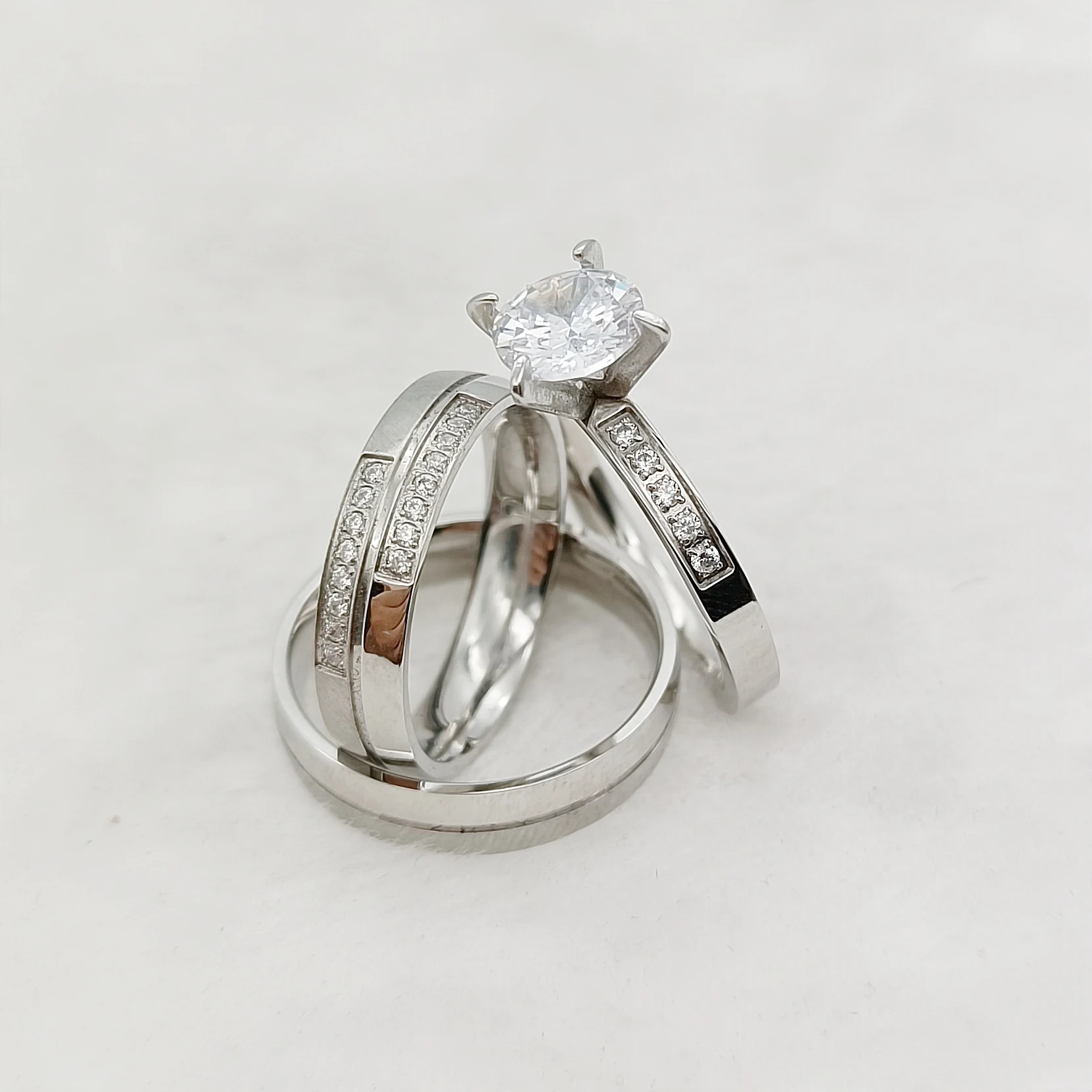 Anillo Tous Para Mujer Epinki Anillo De Acero Inoxidable De