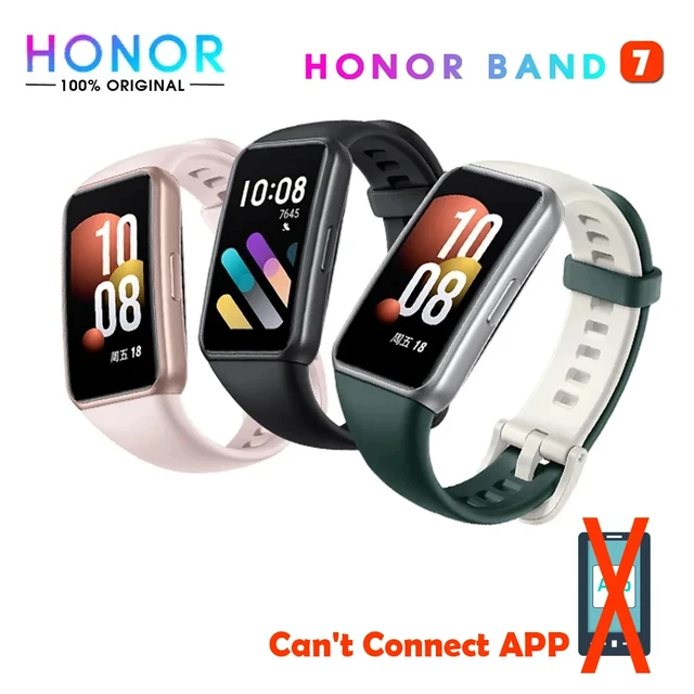 Global Version Honor Band 7 Smart Bracelet 7 1.47'' AMOLED Screen Blood  Oxygen Heart Rate Monitor Smartband 5ATM Waterproof - AliExpress