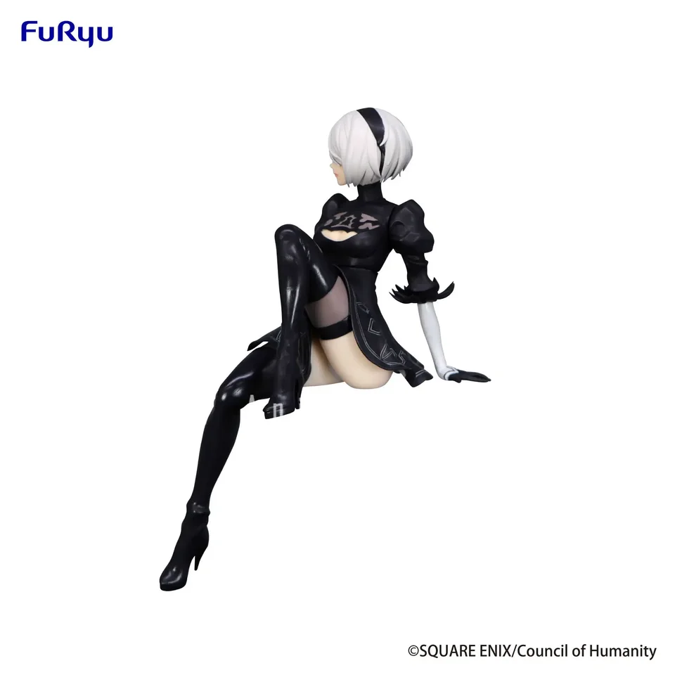 Furyu-ヌードルストッパーフィギュア,100% オリジナル,オートマタ2b