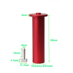 Aluminum Alloy Guide Rail Track Clamp (1pc)