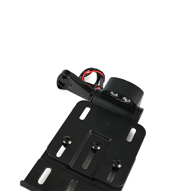 Motorcycle Side License Plate Holder LED Display Bracket for Harley Sportster XL883 XL 1200 Dyna Low Rider FXDLS Street Bob FXDB license plate holder motorcycle license plate holder