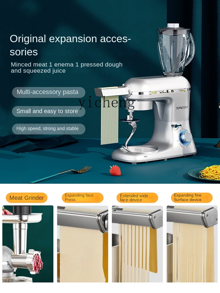 ZF Stand Mixer Baking at Home Small Multi-Function Automatic Stirring Commercial Egg Beating Flour-Mixing Machine 3