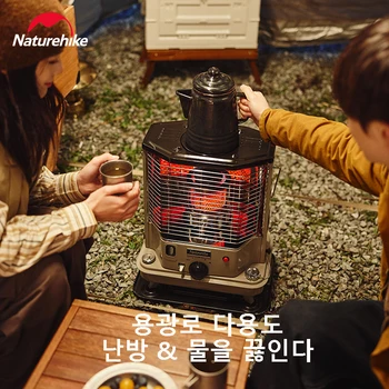 Naturehike 휴대용 캠핑 장작 스토브, 높은 화력 요리 용품, 솔로 텐트 스토브, 야외 피크닉 바베큐 캠핑 장작 스토브