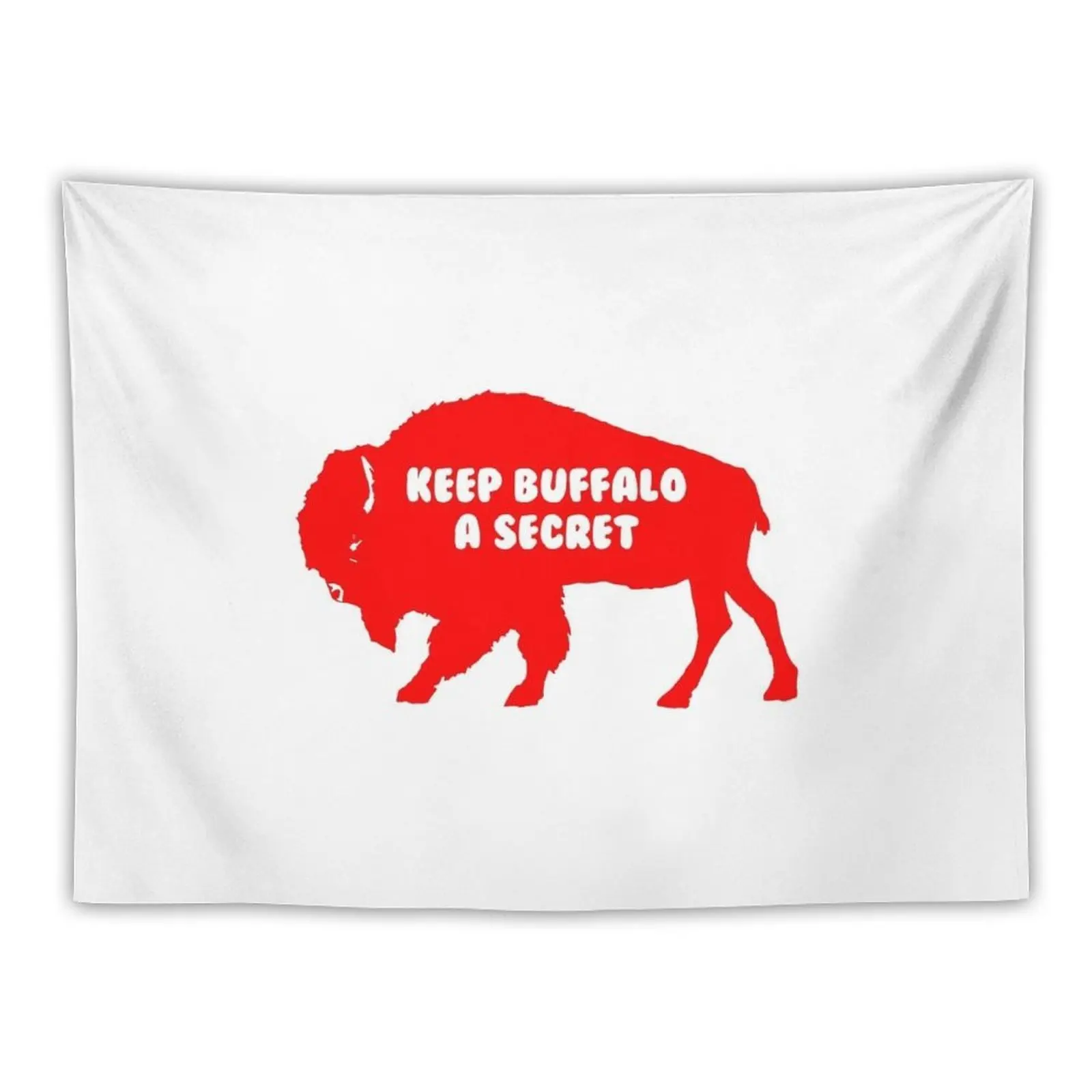 

Keep Buffalo a secret Tapestry Decorations For Your Bedroom Bedroom Deco