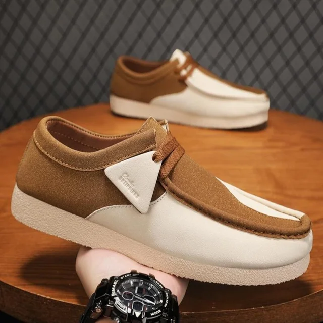 Fashion Khaki Casual Shoes 1