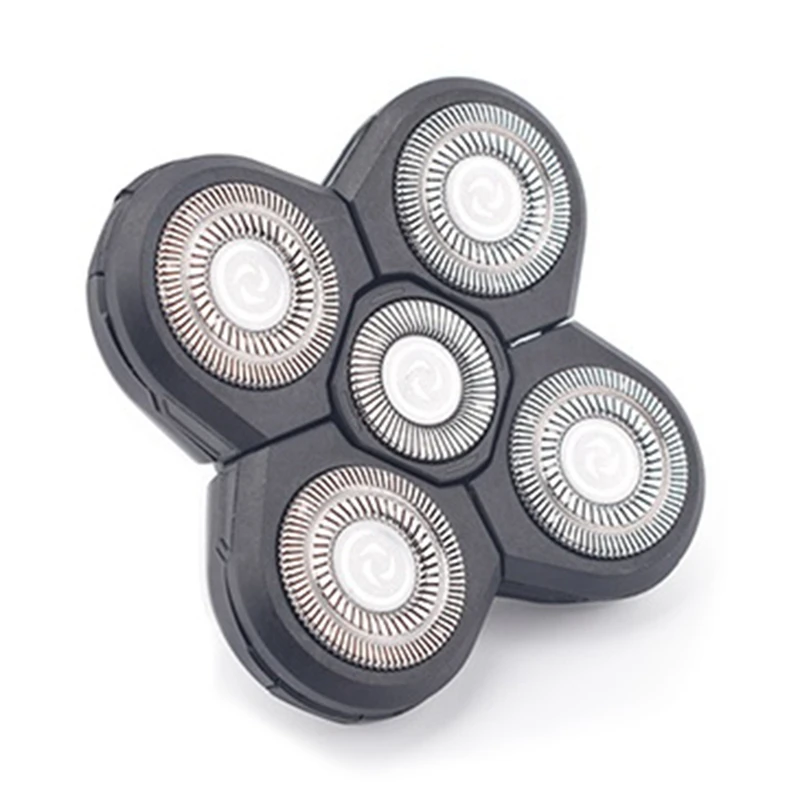 

Replacement Shaver Head Electric Shaver 5 Cutter Floating Head Waterproof Stainless Steel Blade