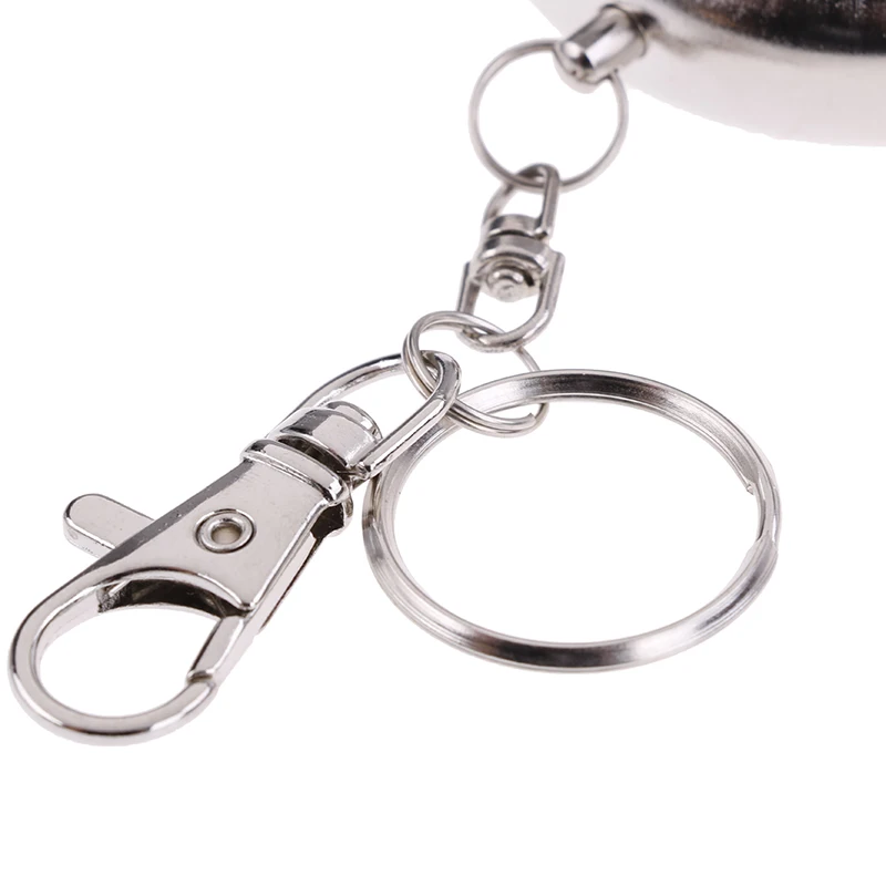 Stainless Steel Portable Ashtray with Key Chain and Cigarette Pocket