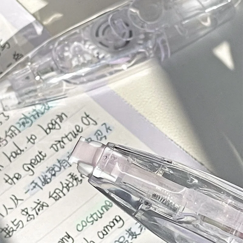 1 Pc Highlighter Tape for Kids Simplicity Solid Color Marker Keywords Transparent Visiable Words