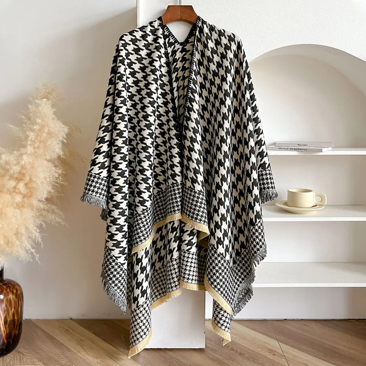 2025 Women Luxury Winter Kerchief Imitation Cashmere Scarf  Warm Pashmina Blanket Scarves Female Shawl Thick Foulard Bufanda