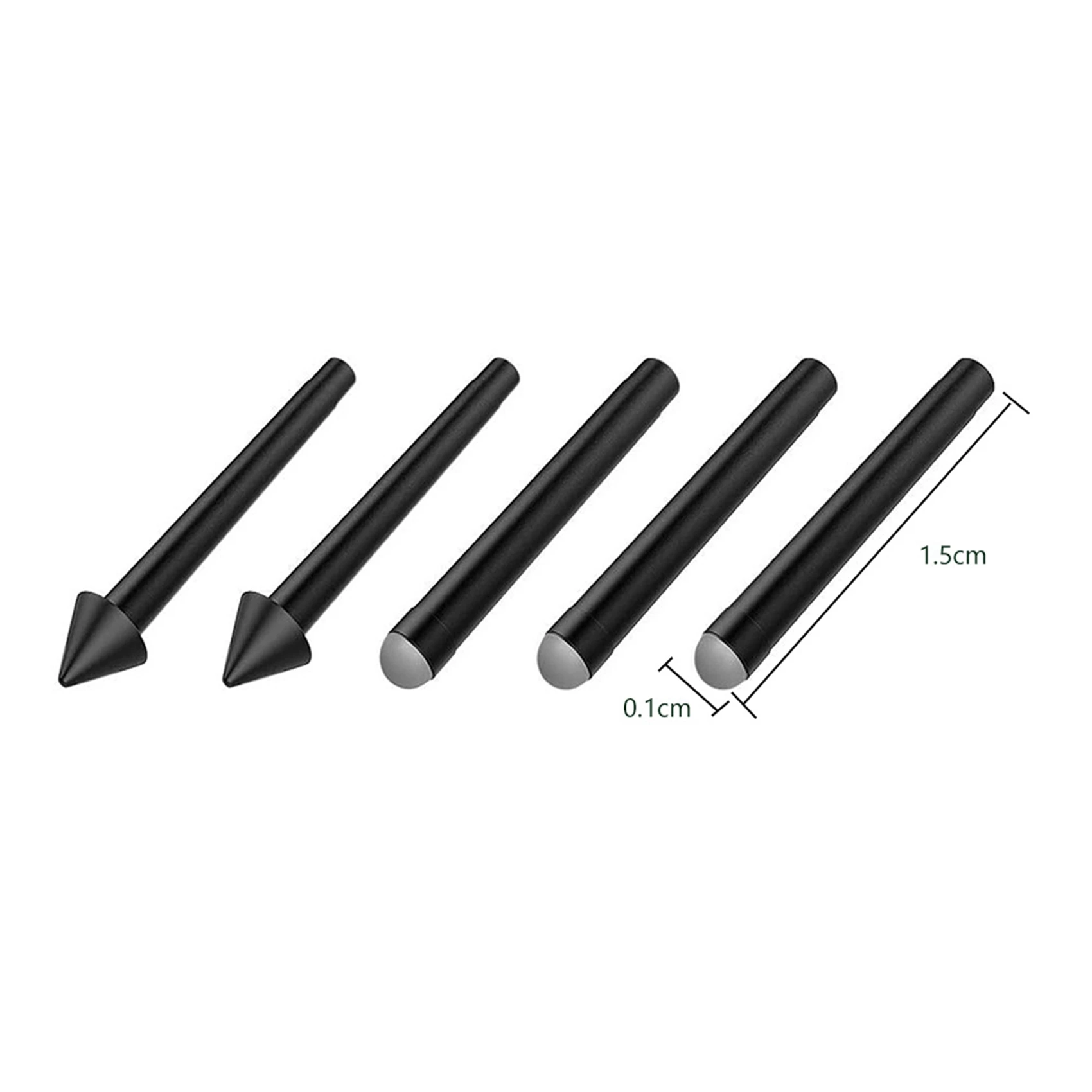 5 Pezzi Stilo Con Punta A Penna Hb Hb 2H 2H Kit Di Ricambio Per Surface Pro 7/6/5/4/Book/Studio/Go