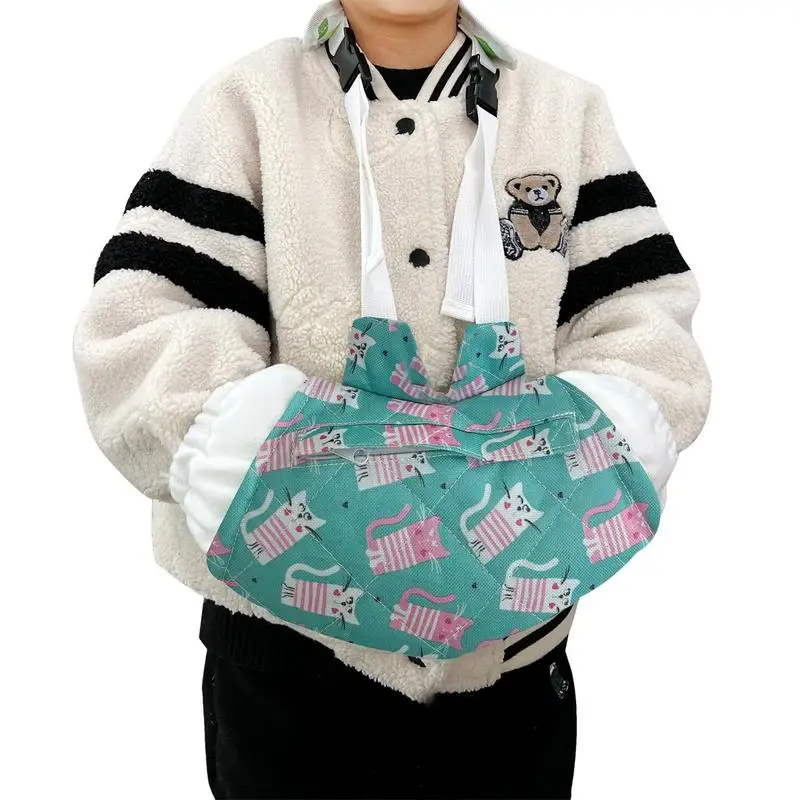 

Сумка-грелка для рук с регулируемым плечевым ремнем, теплые перчатки для рук, сумочка для грелки рук, защита от ветра, грелка для рук