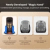 LEK909C 4D Intelligent Manipulator Neck Adjustment Waist Hip Airbag Kneading Massage Chair 3
