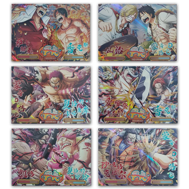 Anime One Piece Monkey D Rufy Roronoa Zoro Shanks Edward Newgate Rob Lucci Pk Card Nuova Collezione Regali Di Compleanno Scolaro