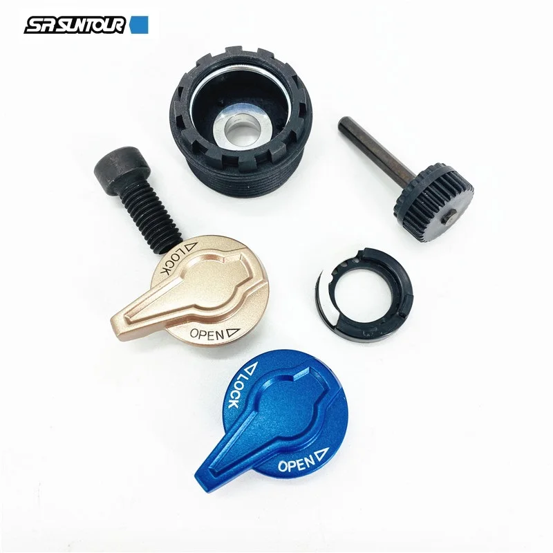 For-SR-SUNTOUR-XCR-32-Front-Fork-Speed-Lockout-Lever-Lock-Cover-End-Cap ...