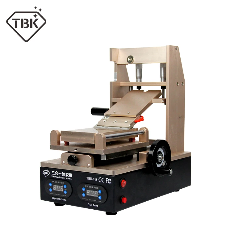 NEW TBK-318 3 in 1 Vacuum LCD Screen Separator + Preheater +OCA Glue Polarizer RemoverMobile Phone LCD Screen Refurbish Machine