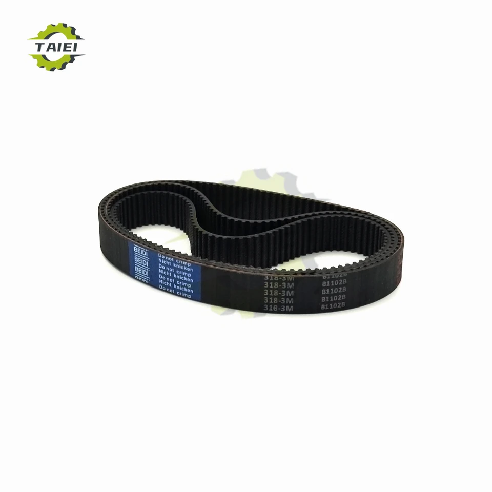 thumbnail image 2 of 2PCS 390-3M Drive Timing Belt 393-3M 396-3M 399-3M 402-3M 405-3M 414-3M 420-3M 3M Belt Pitch 3mm 10 15 20 25mm 30mm 411-3M 2 of 13