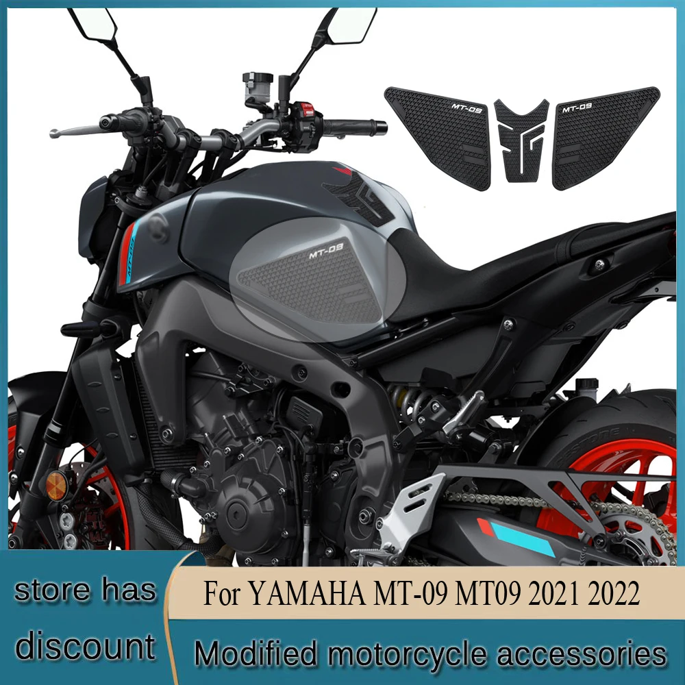 Motorcycle Side Fuel Tank Pad Yamaha Mt09 2021 Protection 2022