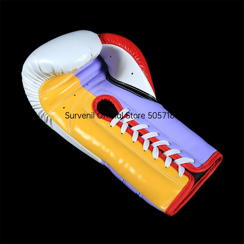 Boxing Gloves High Grade Sparring Muay Thai Glove Graffiti MMA Karate Punch Training Equipment Men Women Kids Kickboxing Gloves