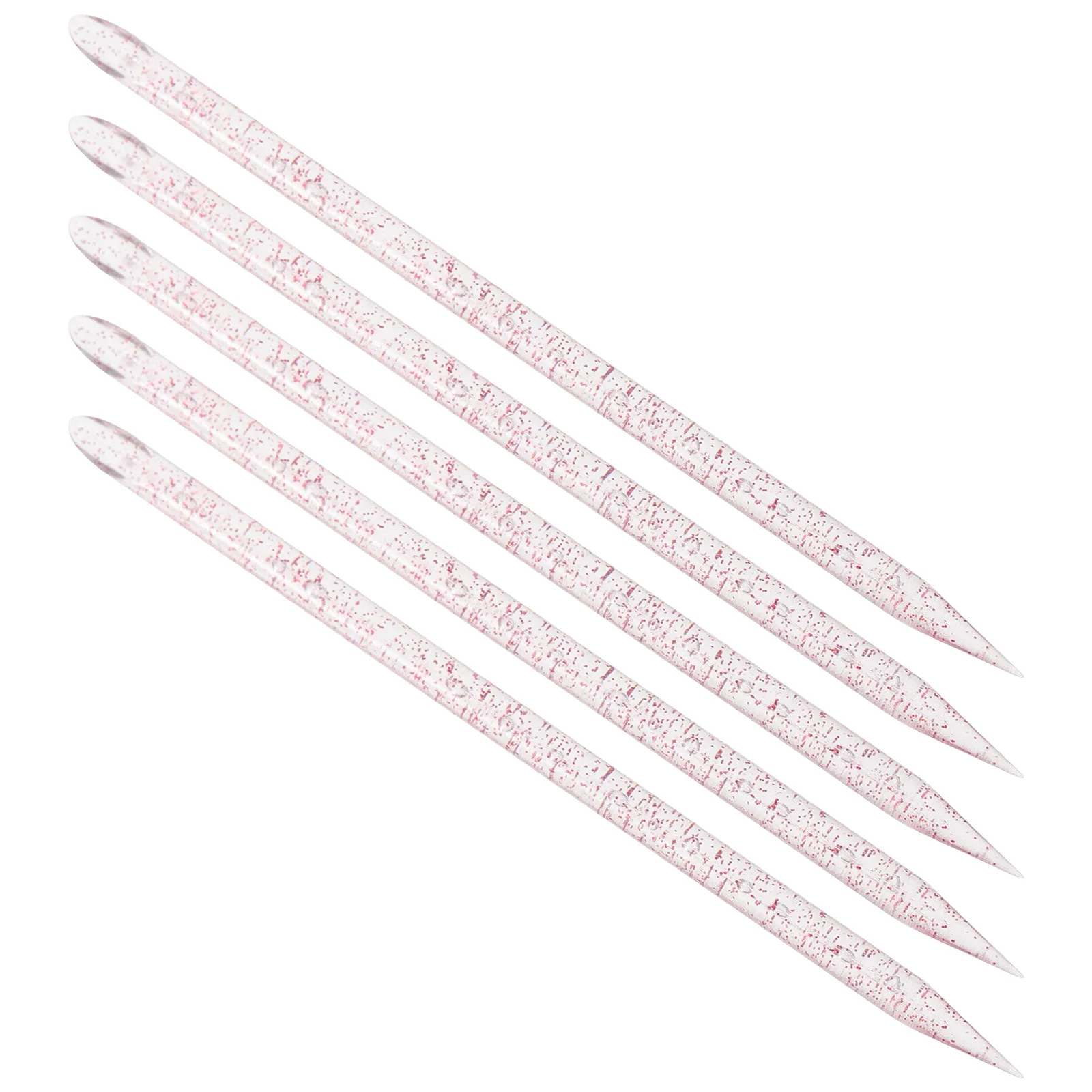100 Pcs Crystal Nail Stick Rhinestones Self Adhesive Point Drill Pen for Nail Tools Ideal Gift Female Friends Family