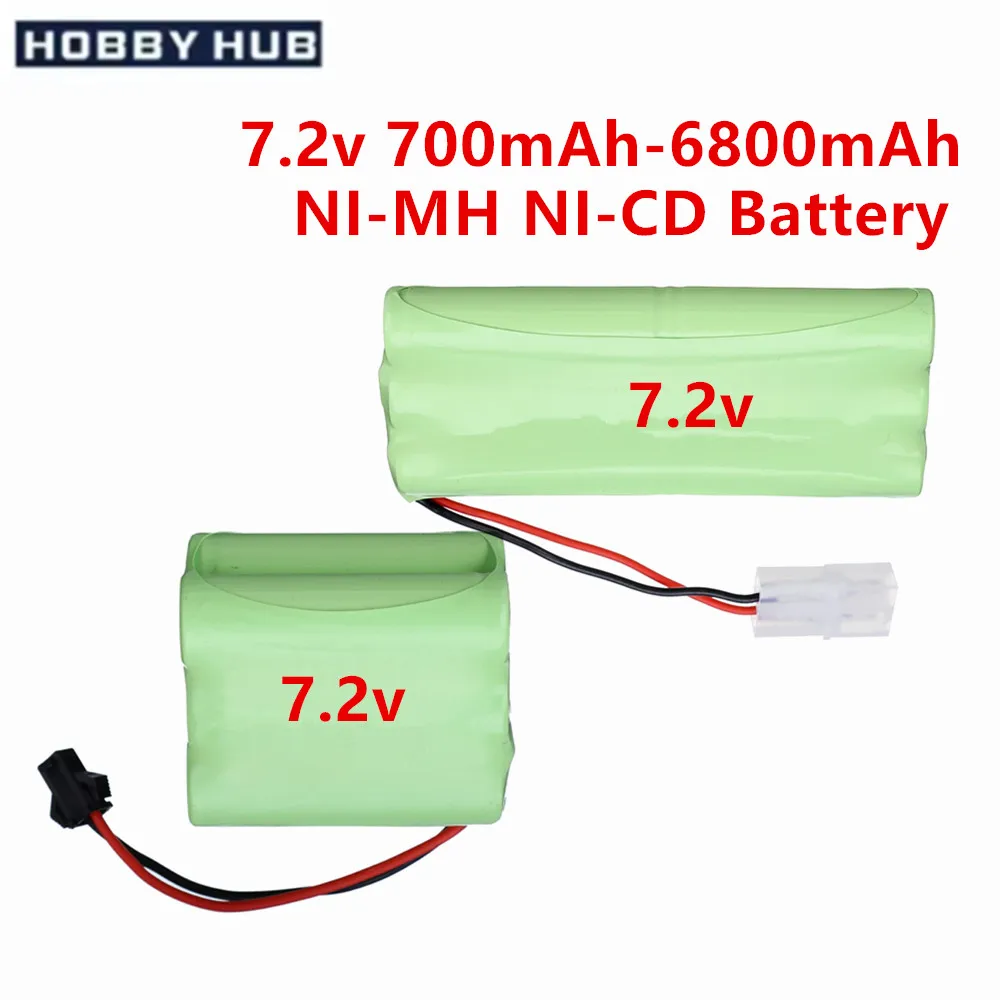 Batterie LiPo 2S 7.4V 2400-6800mAh pour RC Voiture Avion Drone