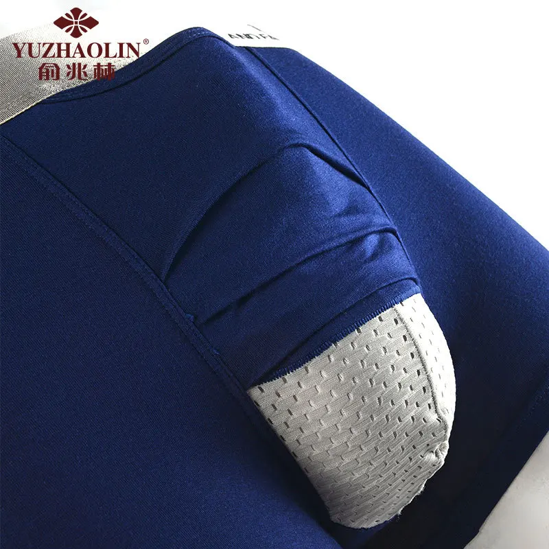 Man Sexy Lingerie Open Crotch Breathable Boxers Penis Seperate Pouch Bag Ice Silk Seamless Underwear 2 Layers Brief Anti Scrotal