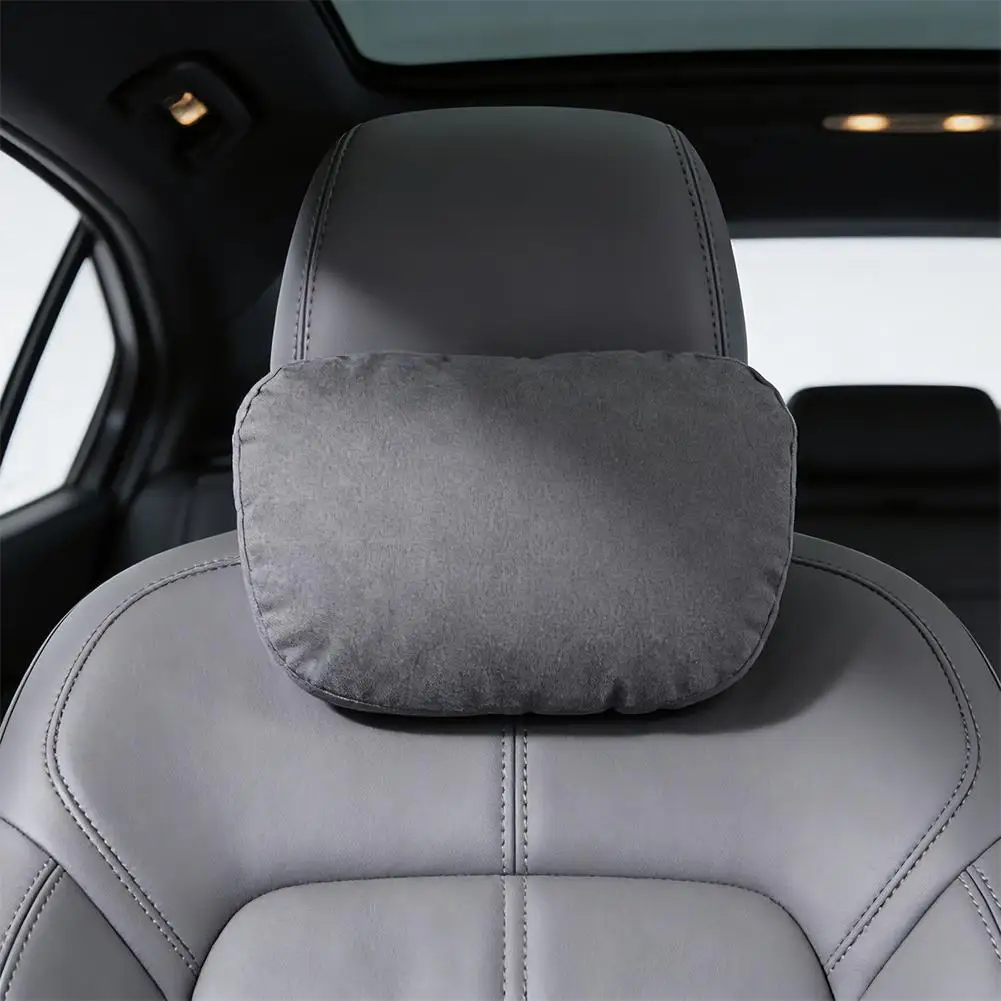 Universal Adjustable Car Neck Rest Cushion - Soft Cotton Headrest Protector
