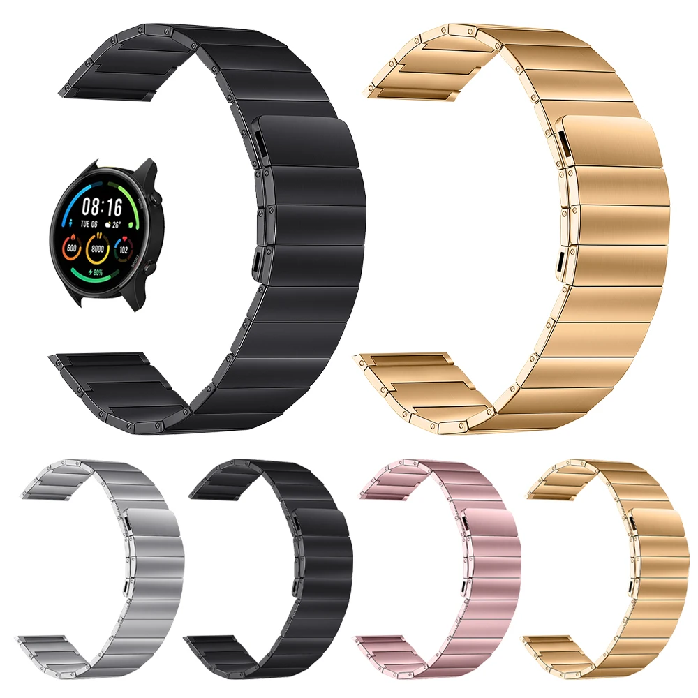 

Magnetic Watchband for Xiaomi Watch S1/Mi Watch Color 2 Sports Edition Global VersionBand Stainless Steel Metal Strap Bracelet