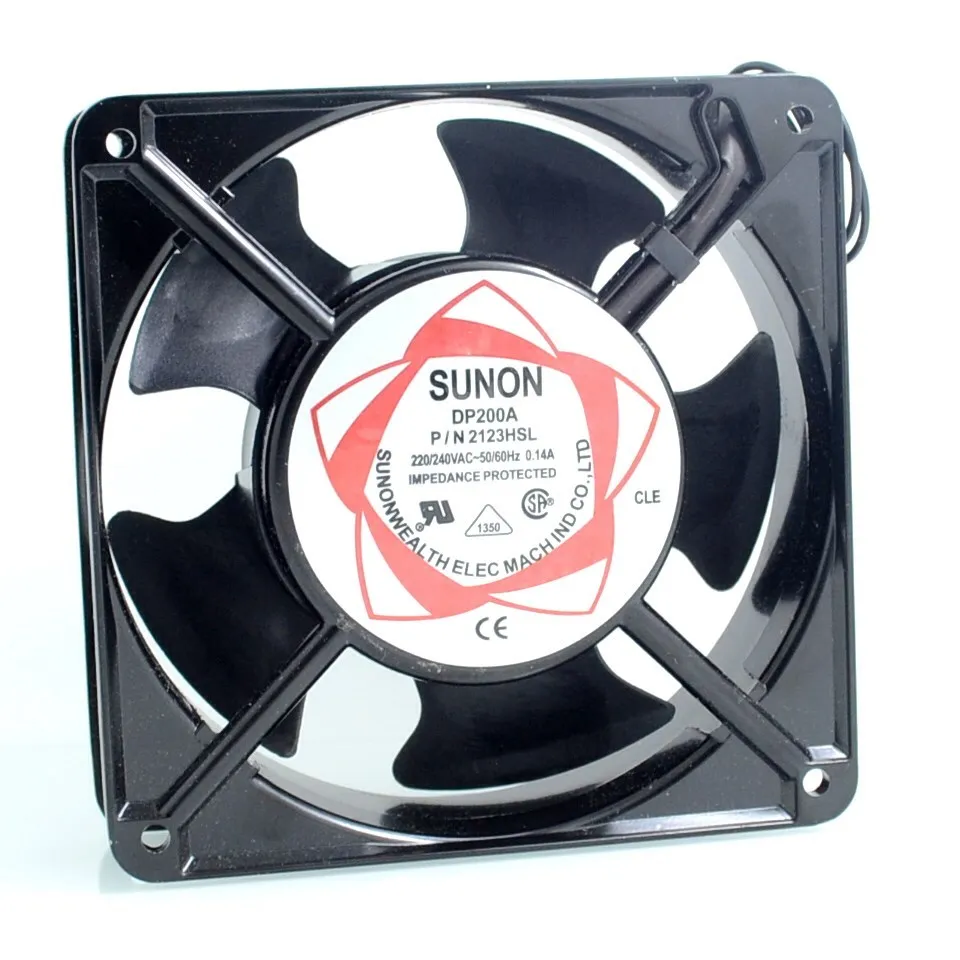 Ventilatore Assiale CC 80x80x25 YZ-8025D Cuscinetto A Sfere Con - Foto 2
