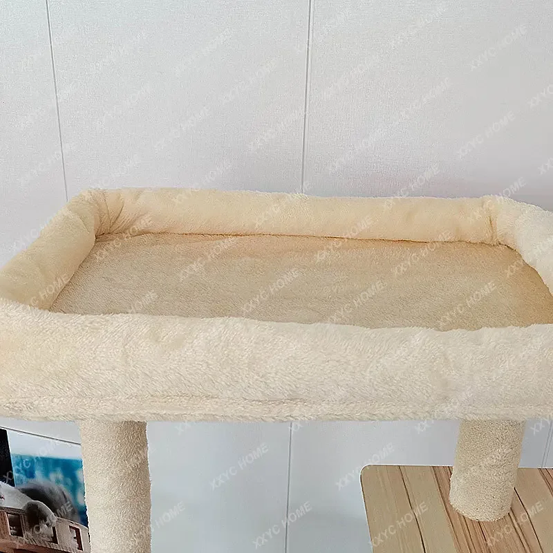 Large Cat Climbing Frame plus-SizedNest Cat Nest House Climbing Frame Scratching Pole Large Villa