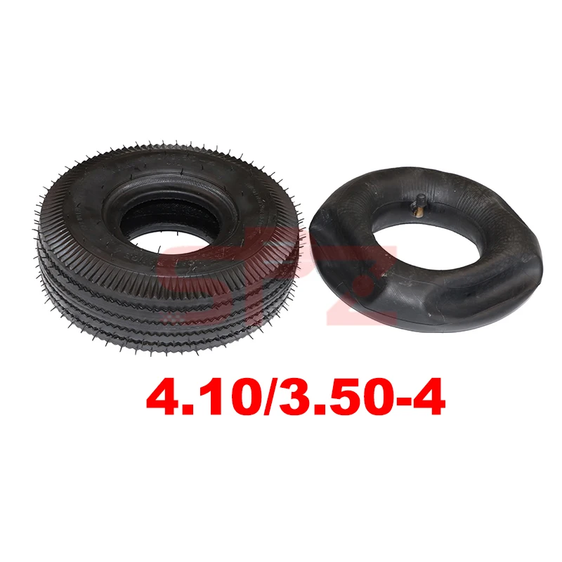 

10 Inch 4.10/3.50-4 Tires for Wheelchair Electric Scooter Elderly Mobility Scooter 410/350-4 3.00-4 4.10-4 Wheel Tire Inner Tube