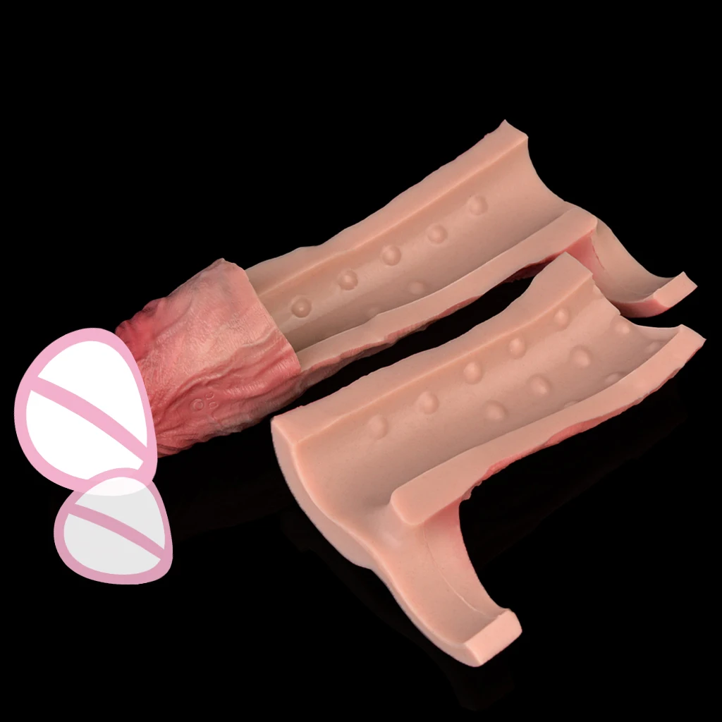 HeartCaptor Silicone Sleeve Extender for Men Delay Support Reusable Enhancer - Details 22