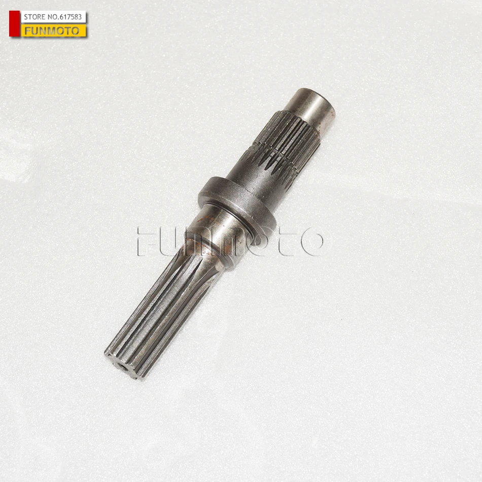 output shaft suit for GY6 150 250 engine total 144mm length or 115mm or 130mm/107mm/134mm