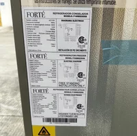 Réfrigérateur congélateur à Double porte 585L 110V, sans givre, côte à côte, Intelligent, grande capacité, pour usage domestique 4