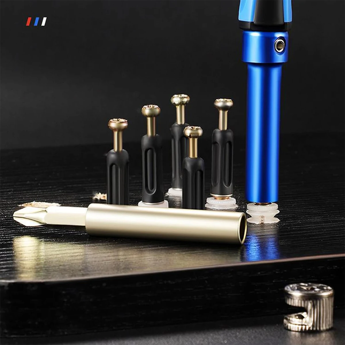 3in1 Sleeve Connector Screw Magnetic Screw Socket Screwdriver Quick Installation for Electric Power Tools