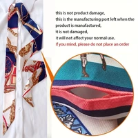 Woman Skinny Silk Scarf 90cm*4cm Long Hair Strip Silk Ribbon Small Neck Scarves Bag Handle Ribbon Scarf Kerchief Ladies Tie - Image 6