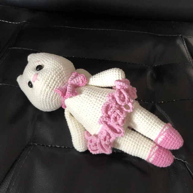 Crochet kit Amigurumi Ballerina Bunny DIY Stuffed Animal Toy Kit