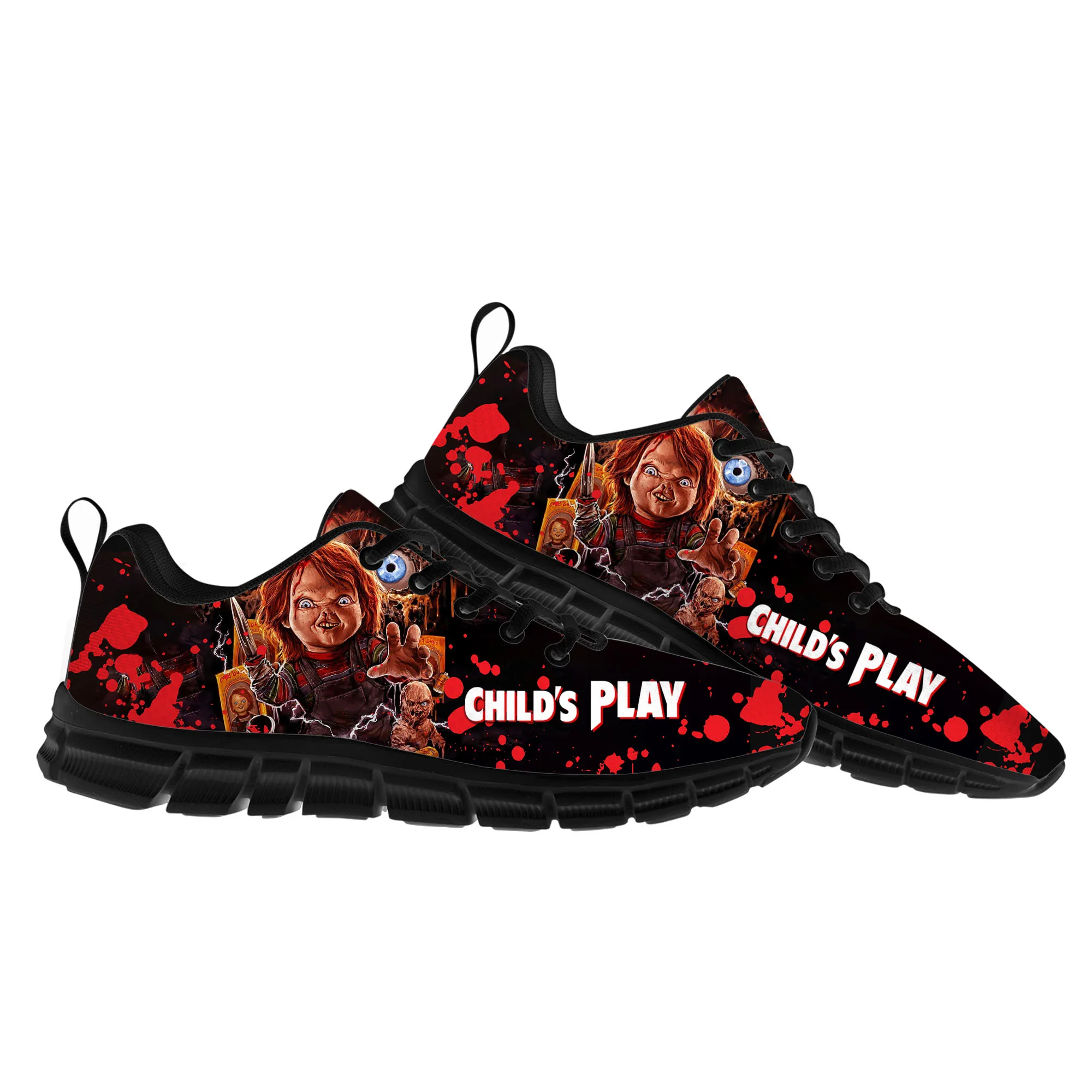 Horror Movie Childs Play Chucky Sports Shoes Mens Womens Teenager