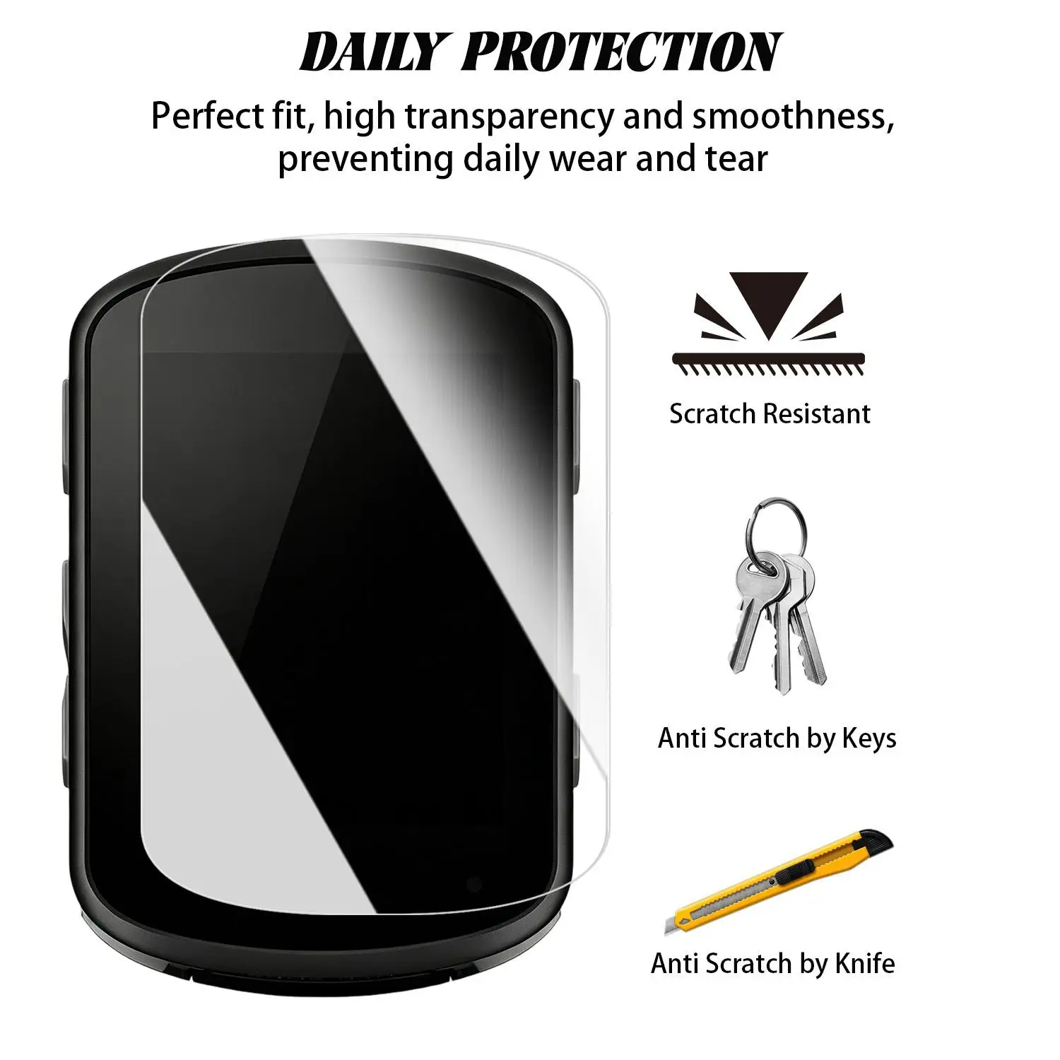 HD Clear 9H Hardness Tempered Glass Screen Protectors - Premium Accessories