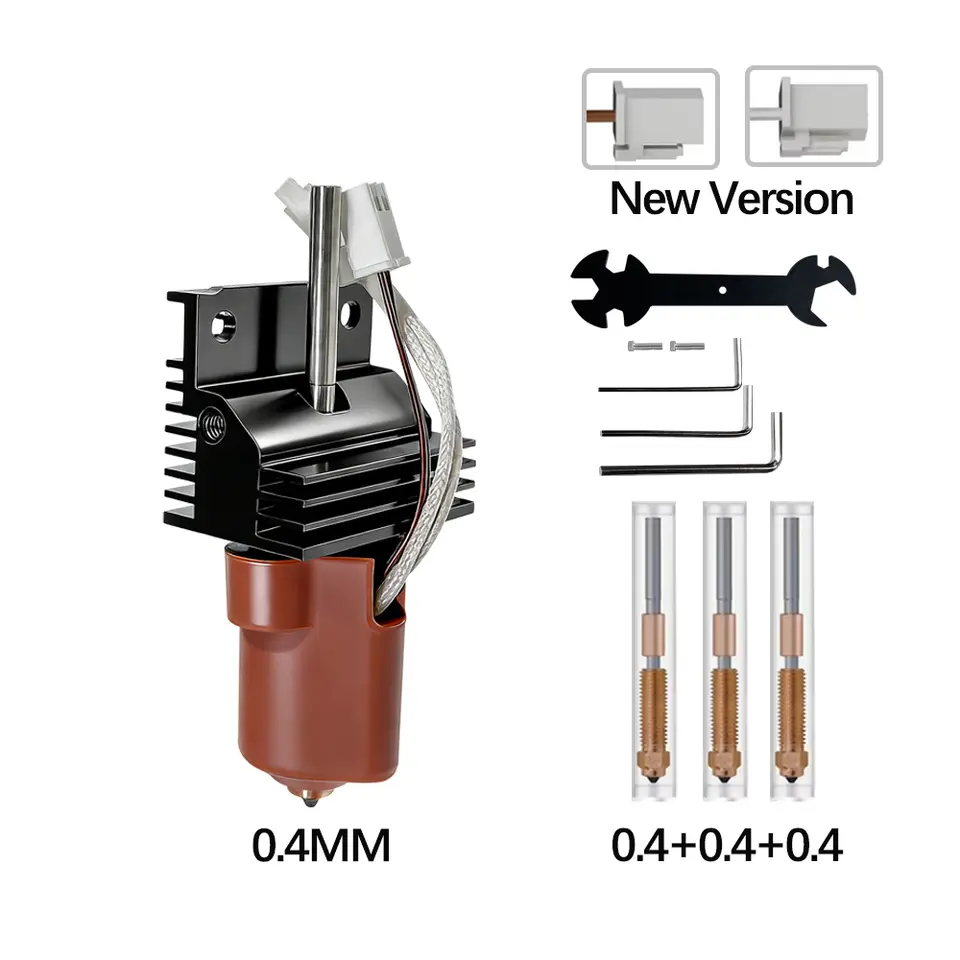 Creality K1/K1 Max/K1C Upgrade Hotend New Version Support 300°C 600mm/s Fast Speed Printing Creality K1 K1 MAX K1C 3D Printer image 10