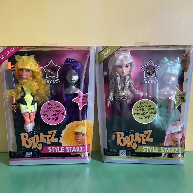 Surpresa boneca Bratz, Novo®Rock Angelz Edição Especial Fashion Doll,  Presente de aniversário para meninas, Yasmin Holiday, 20 anos - AliExpress