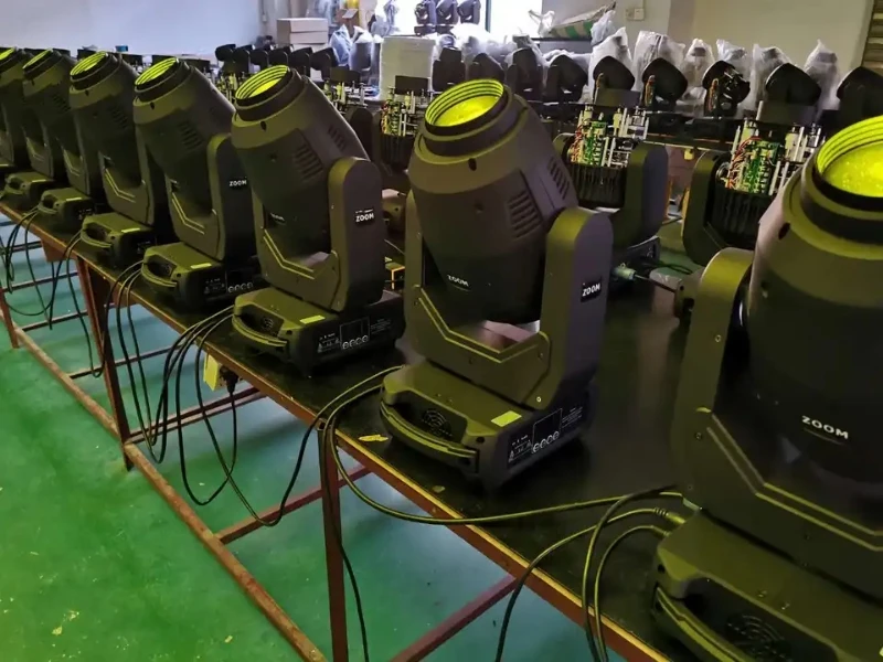 2 pieces light + case 250W 7R led spot Moving Head Light Zoom 8Prism DMX Stage L