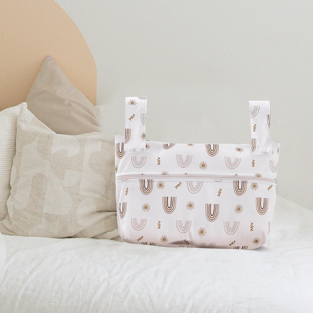 Happyflute Waterproof Reusable Baby Diaper Bags With Zipper 20*30cm  Diaper Pods For Cloth Diaper And Nappy