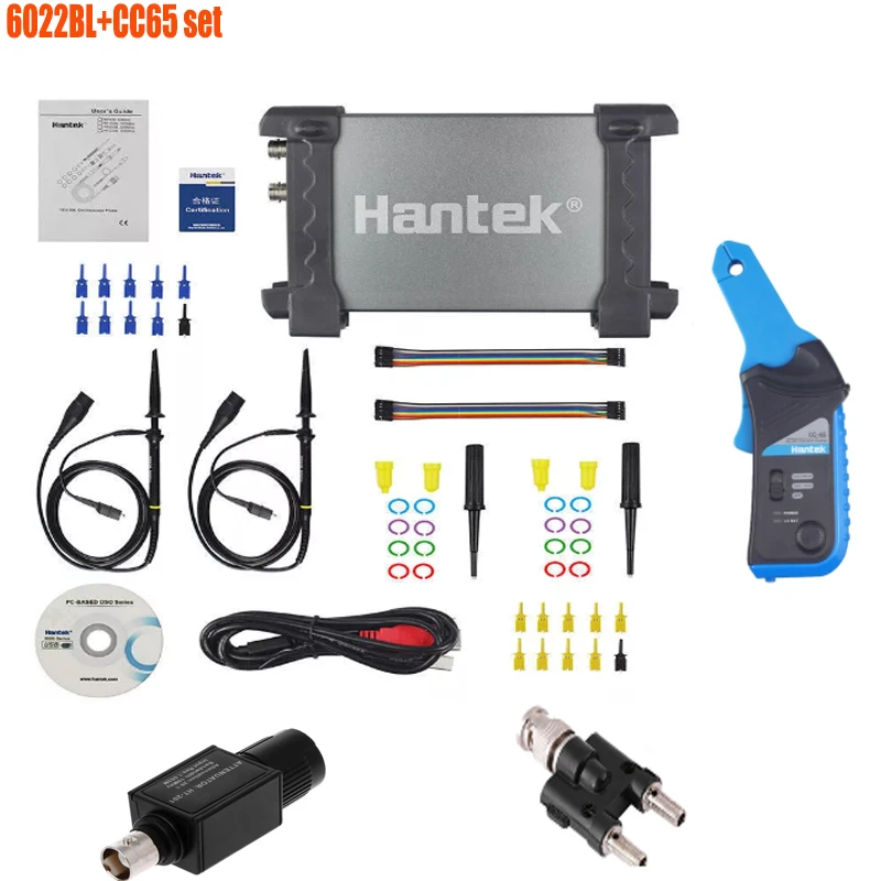 Hantek Official 6022BE/6022BL Laptop PC USB Digital Storage Virtual Oscilloscope 2 Channels