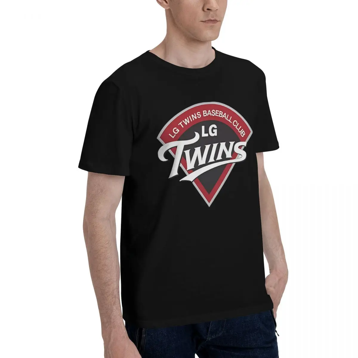 LG Twins Seoul Baseball KBO 100% Cotton Casual Breathable