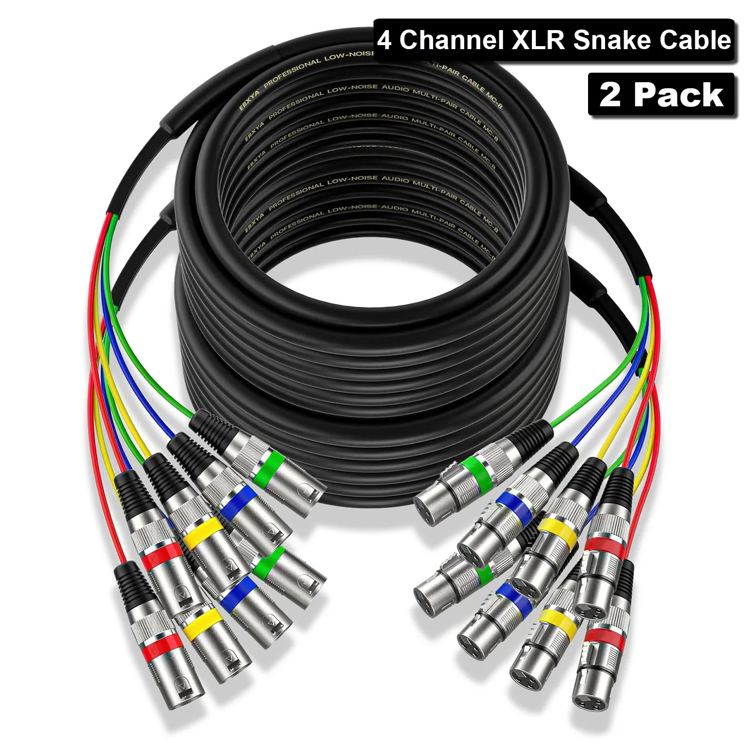 Kit Con 5 Conectores XLR Hembra Profesionales